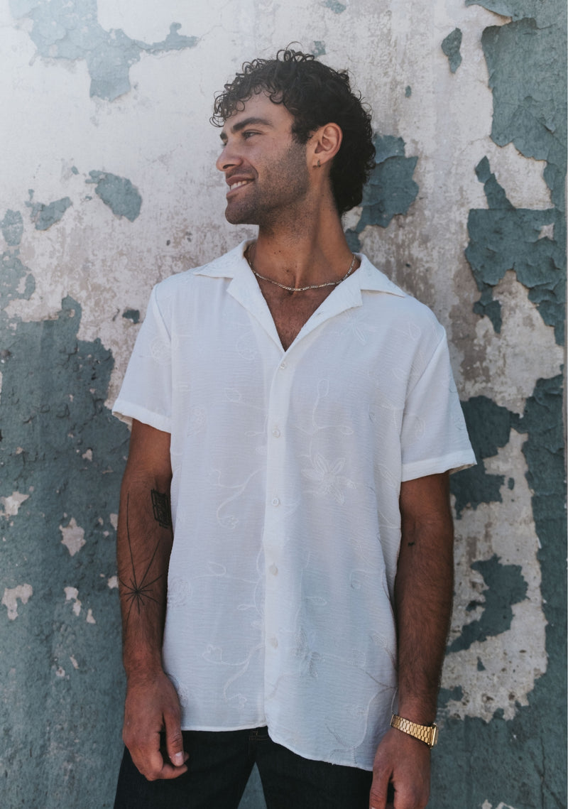 Guayabera Botánica Estelar Lunaria