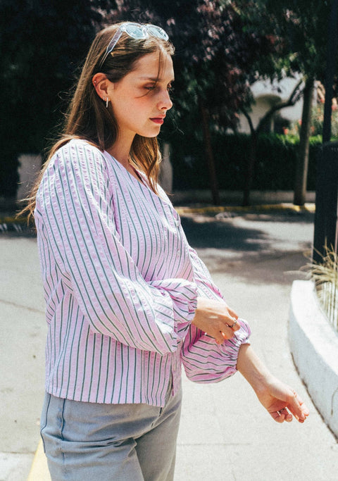 Blusa Boogie Algodón Emilia