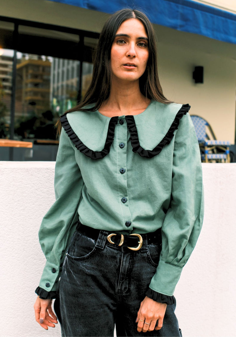 Blusa Cosmopolita Linen Rosario