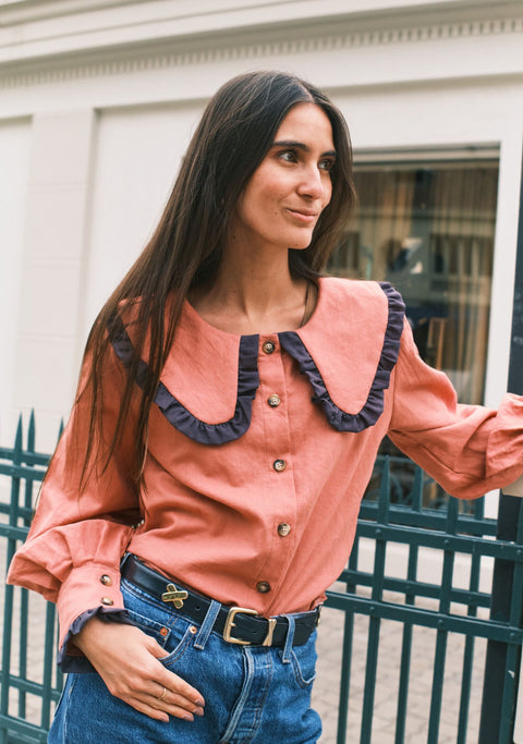 Blusa Cosmopolita Linen Daniela