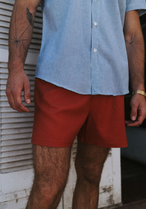 Short Nosara Terracota