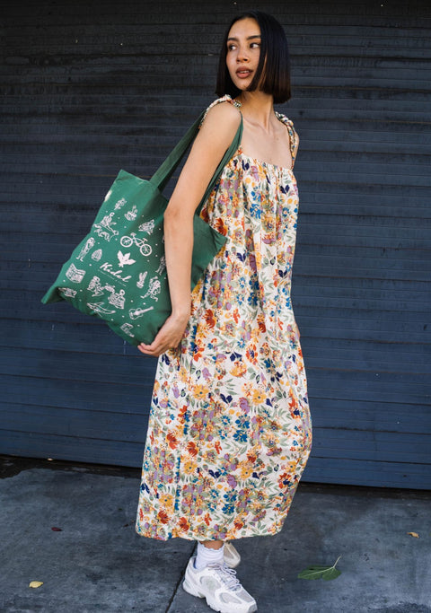 Vestido Botánica Algodón Elena