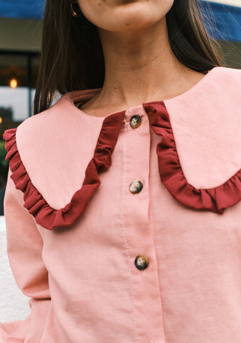 Blusa Cosmopolita Linen Emma