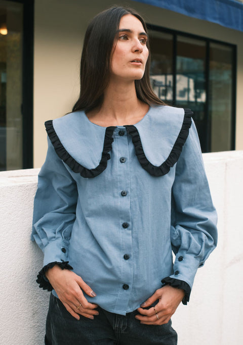 Blusa Cosmopolita Linen Martina