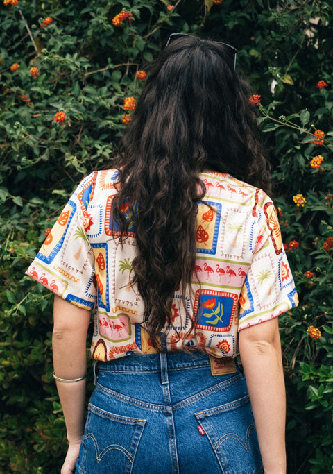 Blusa Glob Silk Amelia