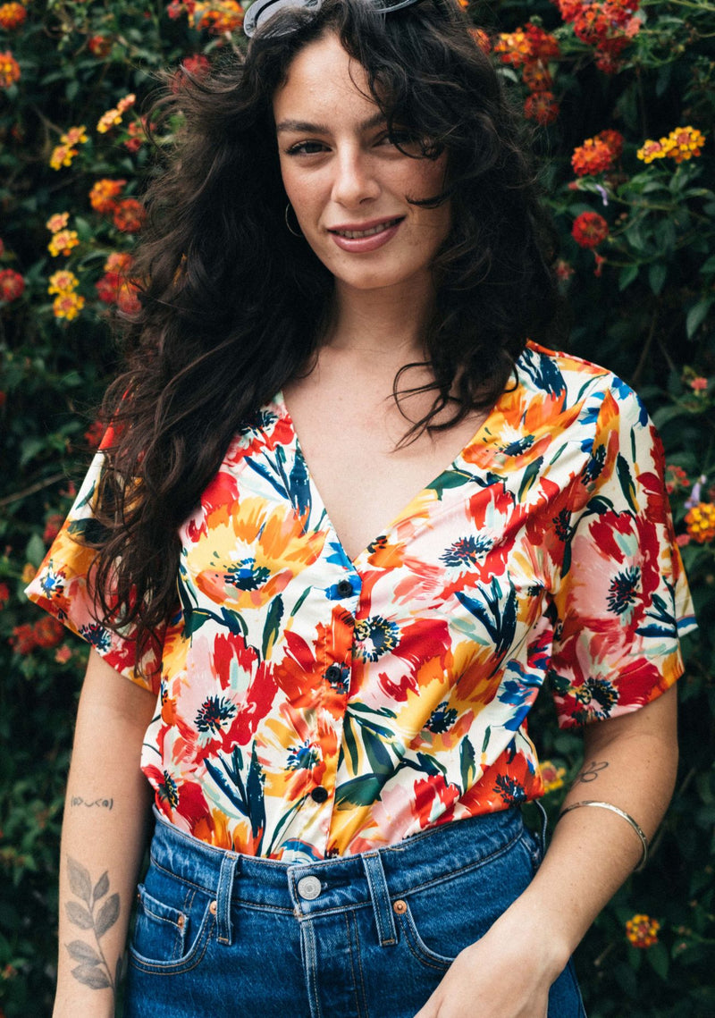 Blusa Glob Silk Matilde