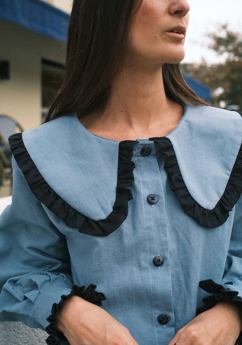 Blusa Cosmopolita Linen Martina