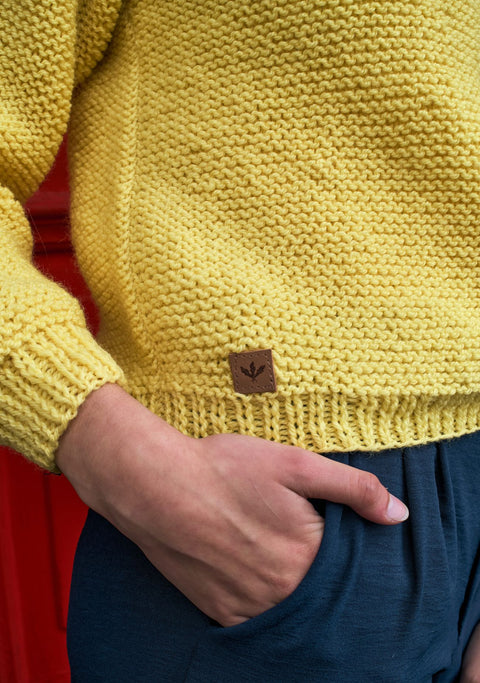 Chaleco Elisa Amarillo Suave