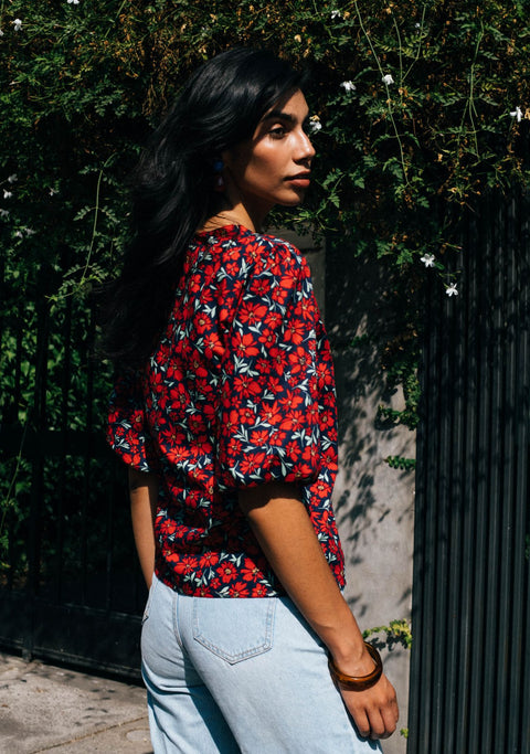 Blusa Selva Viva Begonia