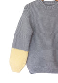 Chaleco Elisa Supremo Palo Gris/Amarillo Pastel