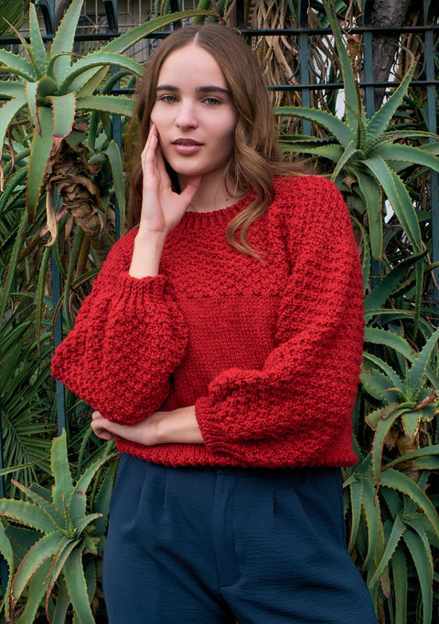 Chaleco Agatha Rojo