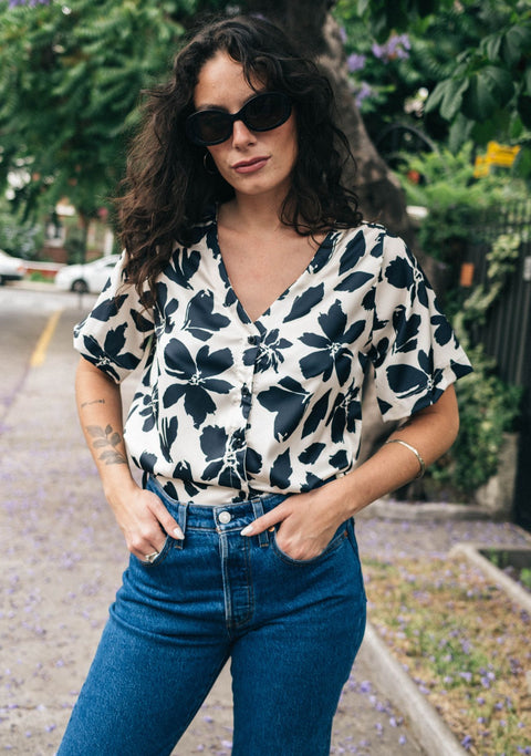 Blusa Glob Silk Emma