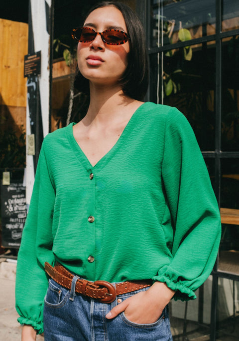 Blusa Alma Viva Verde