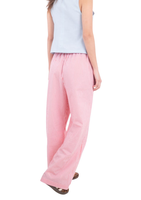 Pantalón Rayza Lineas Rojo/Blanco