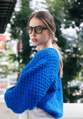 Chaleco Agatha Azul Rey Vivo