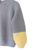 Chaleco Elisa Supremo Palo Gris/Amarillo Pastel