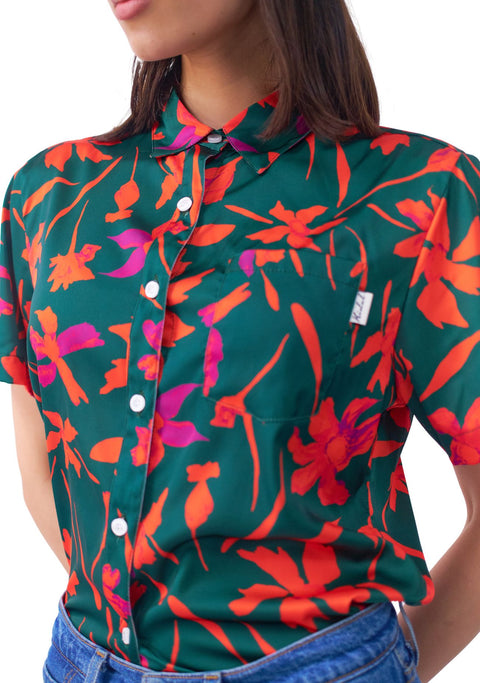 Guayabera Mujer Silk Agustina