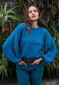 Chaleco Agatha Azul Cielo