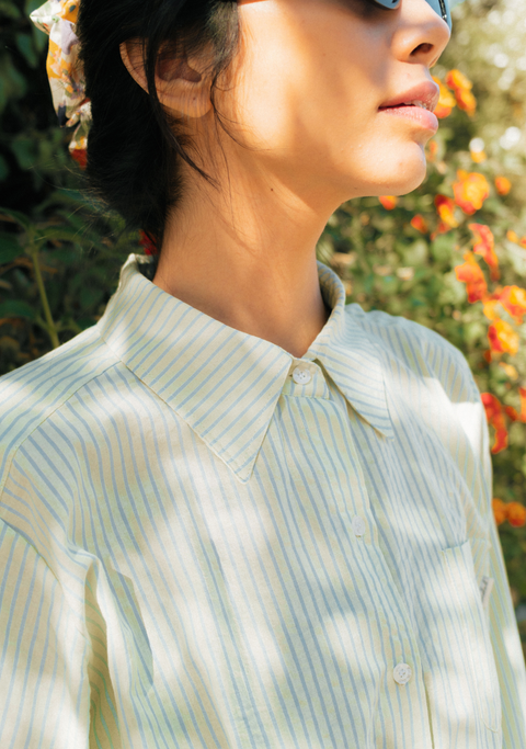 Blusa Magnolia Rayas Amarillo