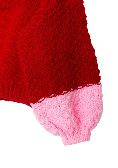 Chaleco Agatha Rojo/Rosado