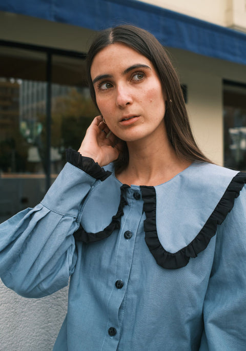 Blusa Cosmopolita Linen Martina