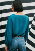 Blusa Alma Viva Turquesa