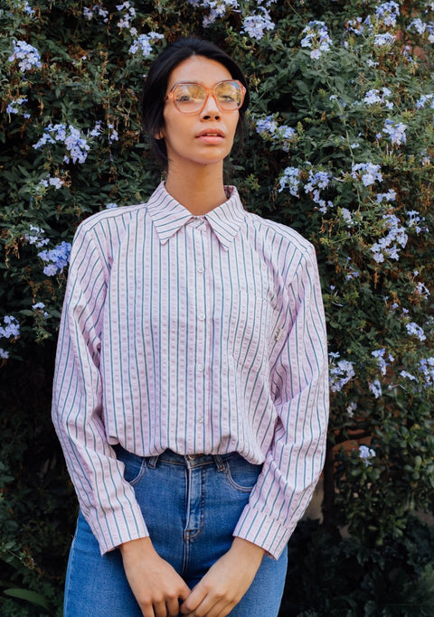 Blusa Magnolia Rayas Rosa