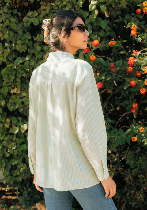Blusa Magnolia Rayas Amarillo