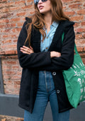 Abrigo Torva Mujer Negro