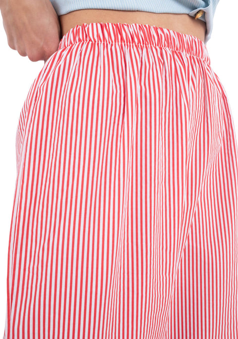 Pantalón Rayza Lineas Rojo/Blanco