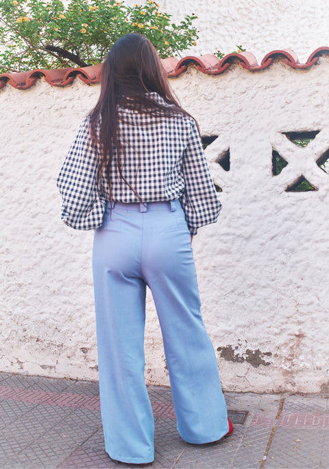 Pantalón Mujer Ester Celeste Jacinto