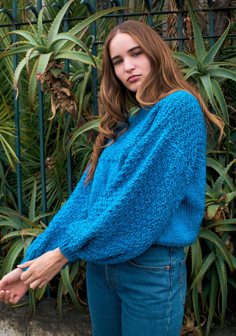 Chaleco Agatha Azul Cielo