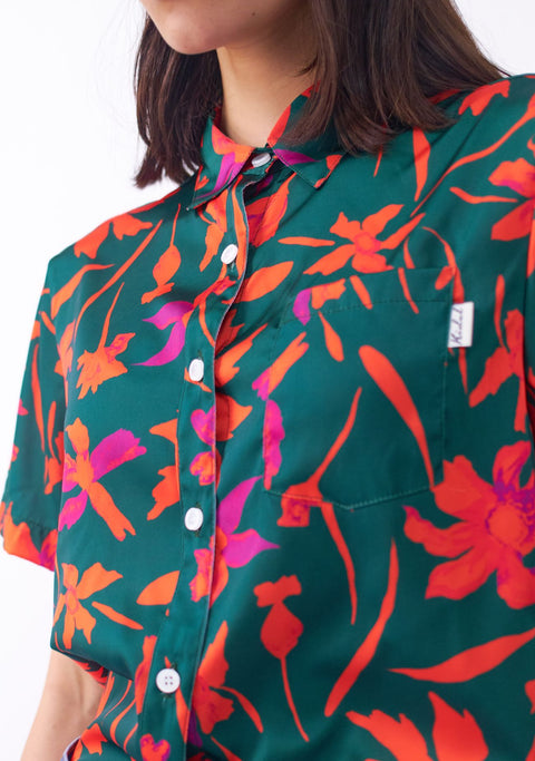 Guayabera Mujer Silk Agustina