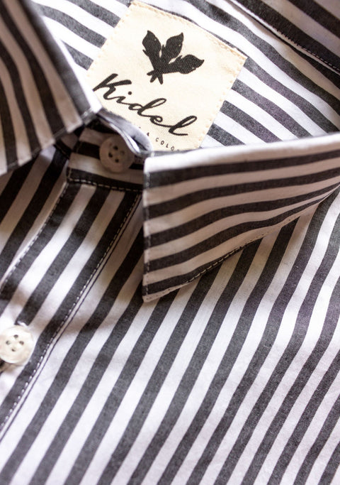 Camisa Ducato Rayas Gris