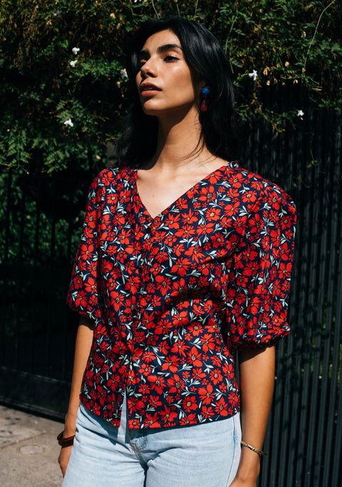 Blusa Selva Viva Begonia