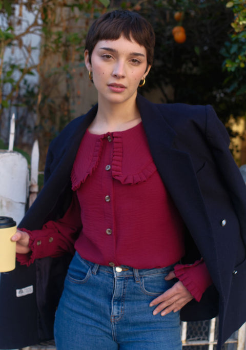 Blusa Cosmopolita Amaranta