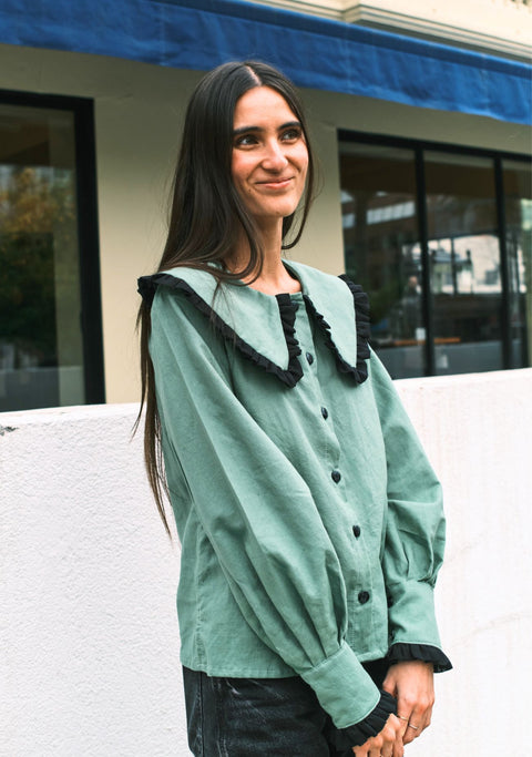 Blusa Cosmopolita Linen Rosario
