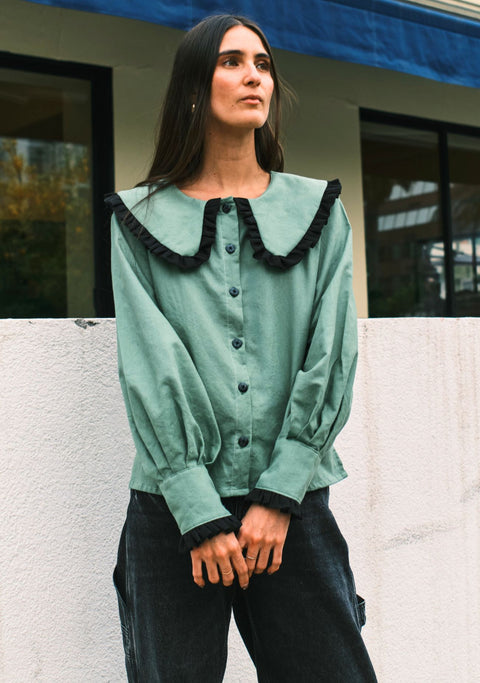 Blusa Cosmopolita Linen Rosario