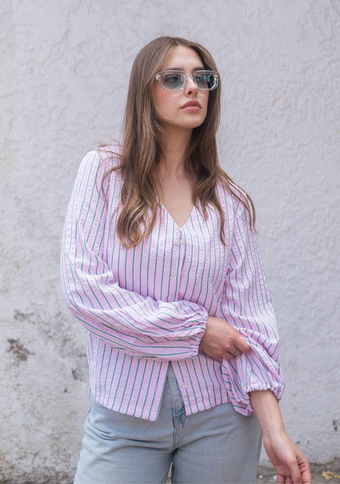 Blusa Boogie Algodón Emilia