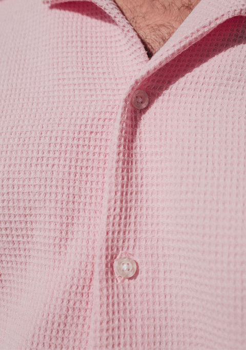 Camisa Kidel Hombre 100% Algodón Bahía Rosada