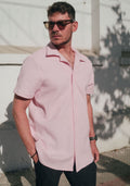 Camisa Kidel Hombre 100% Algodón Bahía Rosada