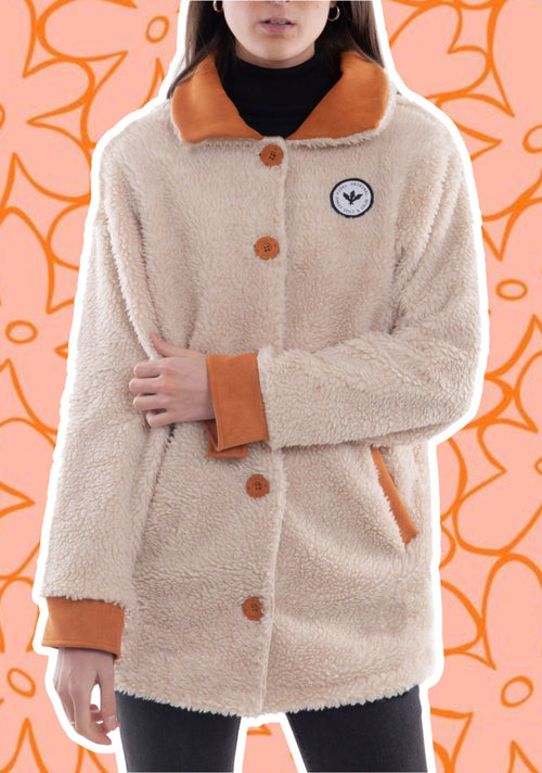 Abrigo Rupanco Mujer Camel