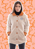 Abrigo Rupanco Mujer Camel