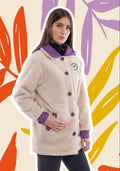Abrigo Rupanco Mujer Morado
