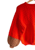 Chaleco Agatha Sandía/Camel