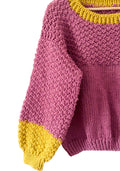 Chaleco Agatha Magenta/Amarillo