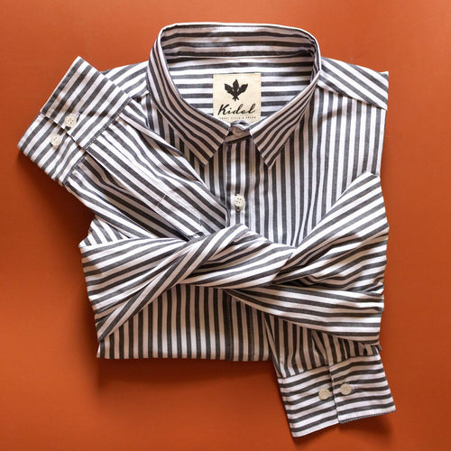 Camisa Ducato Rayas Gris