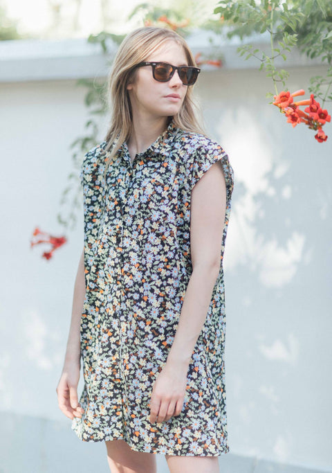 Vestido Camisero Retro