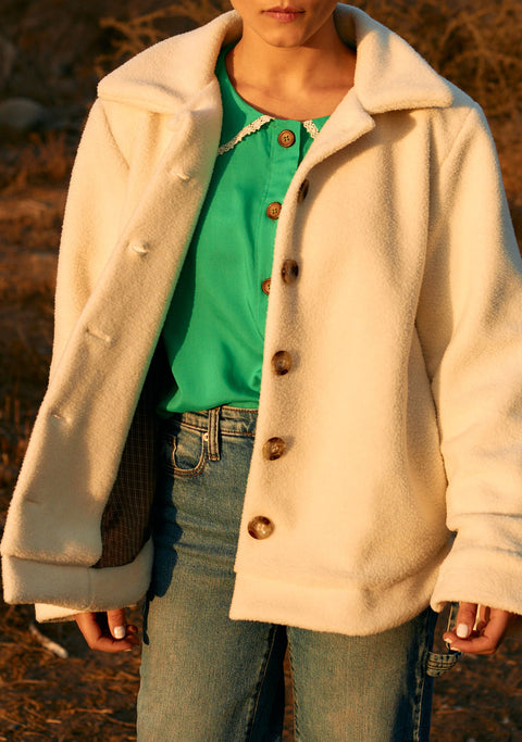 Chaqueta Capri Blanco Invierno