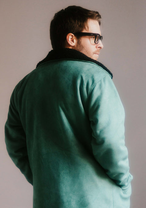 Abrigo Hombre Torva Verde/Negro